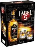 Label 5 + Deux Verres 70cl Vol 40%